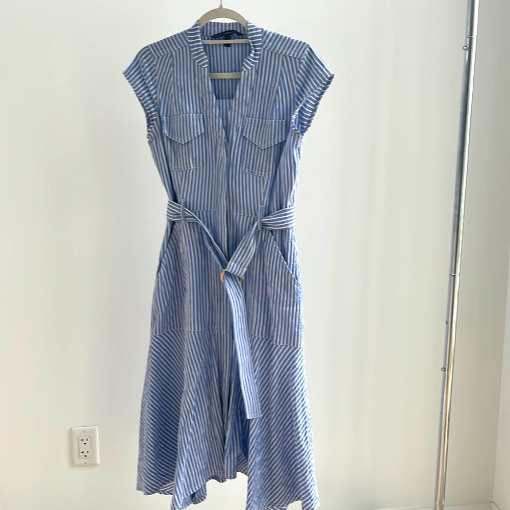 WHBM  seersucker dress